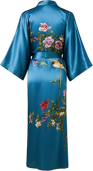 Luxury Silk Kimono Robe