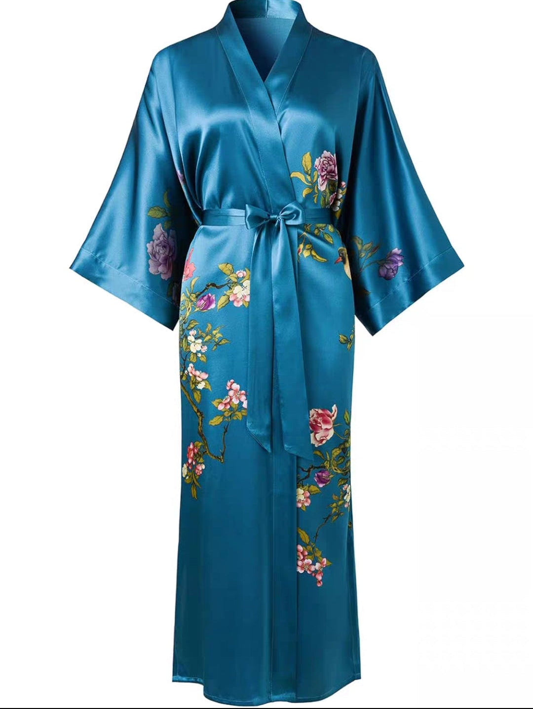 Luxury Silk Kimono Robe